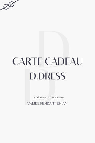 Carte Cadeau D.Dress